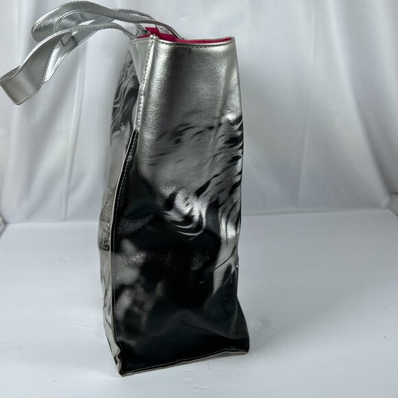 Victoria's Secret VS Y2K Heidi Klum Supermodel Limited Edition Silver Tote READ - Picture 6 of 12